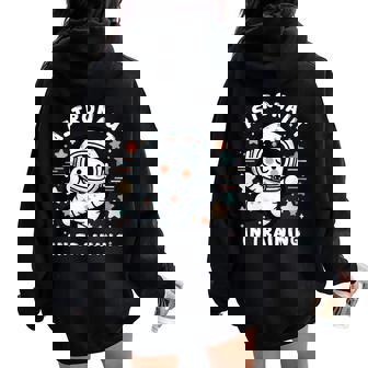 Astronaute En Formation Assorti Mignon Enfant Futurepace Explore Sweat à capuche oversize pour femme avec imprimé dans le dos - Cadeauxyz