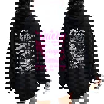 August Is My Birthday Queen The Whole Month Girl Women Oversized Hoodie Back Print | Mazezy