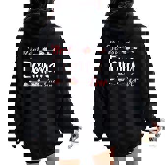 Best Eomma Ever Korean Mom Floral Mother’S Day Women Oversized Hoodie Back Print | Mazezy