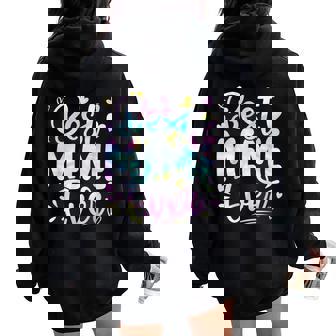 Best Meme Ever Mama Grandma Mother's Day Tie Dye Women Women Oversized Hoodie Back Print - Thegiftio UK