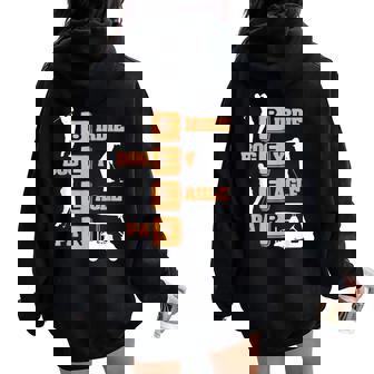 Birdie Bogey Eagle Par Beer ゴルフボール 面白いゴルファー レディース オーバーサイズ パーカー バックプリント - Kawaiitshirt