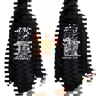 Black African Melanin Cowgirl Swag Black History Women Women Oversized Hoodie Back Print - Thegiftio UK