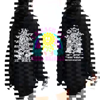 I Bleach My Stink Wrinkle Sarcastic Embarrassing Meme Women Oversized Hoodie Back Print - Thegiftio UK