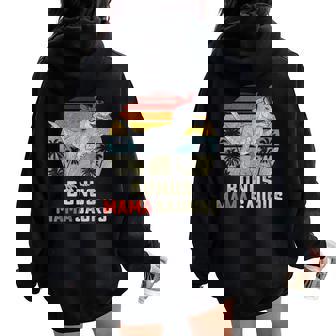 Bonus Mamaaurus T Rex Mamasaurus Madrastra Familia A Juego Women Oversized Hoodie Back Print - Regaloses