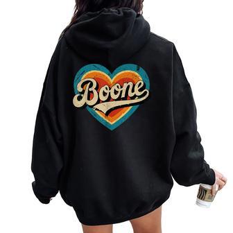 Boone Lover For Boys Girls Women Oversized Hoodie Back Print - Thegiftio UK