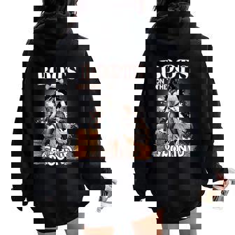 Boots On The Ground Black Cowgirl Melanin Women Women Oversized Hoodie Back Print - Thegiftio