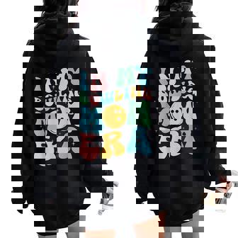 In My Bowling Mom Era Celebrating Mother's Day Women Oversized Hoodie Back Print - Thegiftio