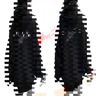 Buceo Cuello Women Oversized Hoodie Back Print - Regaloses