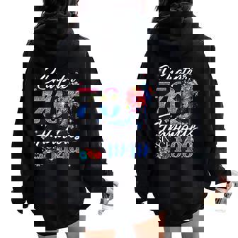 Chapter 76 Fabulousince 1949 76Th Birthday Queen Diamond レディース オーバーサイズ パーカー バックプリント - Kawaiitshirt