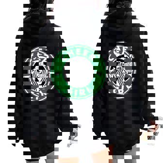 Cheer Girl 面白いチアリーダーグラフィック 女の子用 レディース オーバーサイズ パーカー バックプリント - Kawaiitshirt