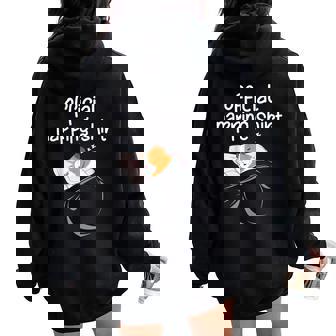 Chemise De Nuit Cochon D'inde Pour Sweat à capuche oversize pour femme avec imprimé dans le dos - Cadeauxyz