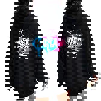 Chicas Idea De Regalo Divertido Humor Nombre Maria Women Oversized Hoodie Back Print - Regaloses