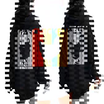 Chicken ニワトリ 動物 レディース オーバーサイズ パーカー バックプリント - Kawaiitshirt