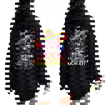 Cinco De Mayo 2025 Mexican Fiesta 5 De Mayo Girls Women Women Oversized Hoodie Back Print | Mazezy