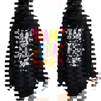 Cinco De Mayo Mamacita Mexican Mama Cita Mother's Day Women Oversized Hoodie Back Print - Thegiftio UK