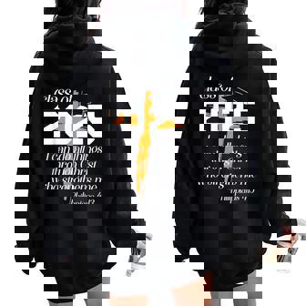 Class Of 2025 Christian Graduation Senior Graduate Women Oversized Hoodie Back Print - Thegiftio UK