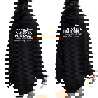 Class Of 2025 I Am So Done Graduation For Him Her Men Women Oversized Hoodie Back Print - Thegiftio UK