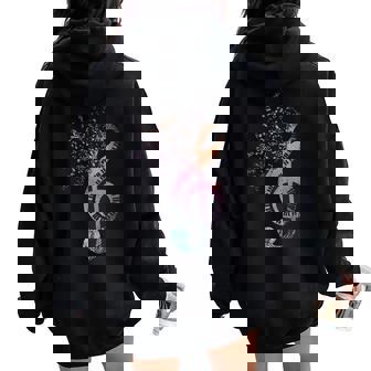 Clé Deol Coloré Pianiste Musicien Notes De Musique Piano Sweat à capuche oversize pour femme avec imprimé dans le dos - Cadeauxyz