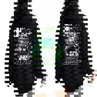 Controller Eighth 8Th Grade Level Complete Graduation Boys Women Oversized Hoodie Back Print - Thegiftio UK