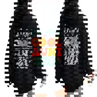 In My Cool Aunt Era Auntie Club Día De La Madre Es Women Oversized Hoodie Back Print - Regaloses