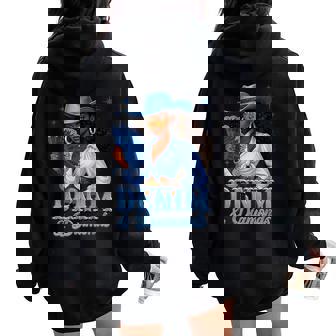 Cowgirl Melanin Western Rodeo Girls Women Oversized Hoodie Back Print - Thegiftio