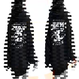 Cross Country Senior Mom 2026 The Final Mile Women Oversized Hoodie Back Print | Mazezy