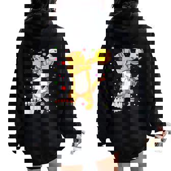 Dabbing Cat ボウリングシャツ 面白いボウリングギフト 猫 お母さん 女の子 レディース オーバーサイズ パーカー バックプリント - Kawaiitshirt