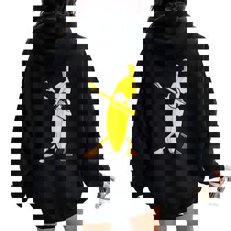 Dabbing バナナ ハワイアン トロピカル フルーツ好き 男性 女性 キッズ レディース オーバーサイズ パーカー バックプリント - Kawaiitshirt