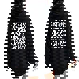 Divertida Regalos Originales Para Hombre Y Me Dais Asco Casi Todos Frases Divertidas E Irónicas Para Talla Negro Manga Corta Cuello En Women Oversized Hoodie Back Print - Regaloses