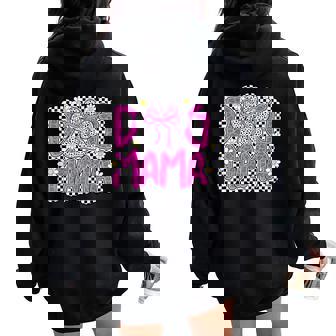 Dog Mama Dog And Cat Mom Furmama Girls Women Oversized Hoodie Back Print | Mazezy