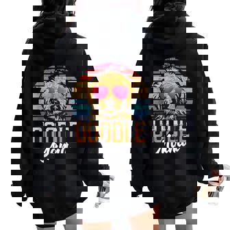Doodle Mama Goldendoodle Mom Mother's Day Women Oversized Hoodie Back Print - Thegiftio