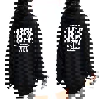 Family University College Arch Retro Uncw Arch Vintage Retro College Mom Mother Arch Vintage Women Oversized Hoodie Back Print - Thegiftio UK