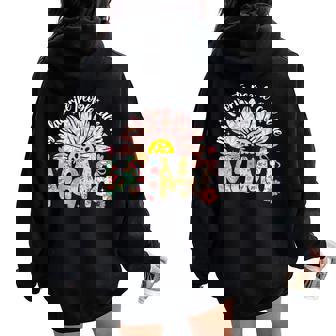 My Favorite People Call Me Mama Girly Women Women Oversized Hoodie Back Print | Mazezy