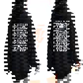 Football Fifth Grade First Day Of 5Th Grade Back To School Women Oversized Hoodie Back Print | Mazezy