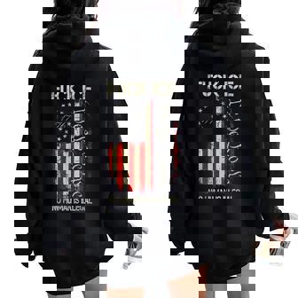 Fuck Ice Vintage For Women Women Oversized Hoodie Back Print - Thegiftio