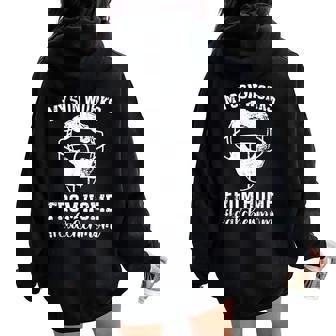 Baseball Catcher Mom Of A Baseball Catcher Mother Women Oversized Hoodie Back Print | Mazezy