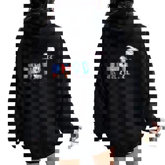 Computer Engineering Geek Programmer Nerd Dev Cuello Women Oversized Hoodie Back Print - Regaloses