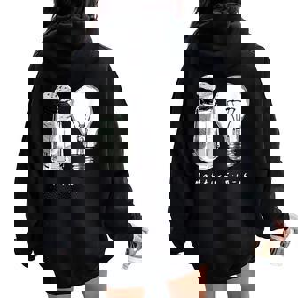 Salt And Light Christian Bible Verse Women Oversized Hoodie Back Print | Mazezy