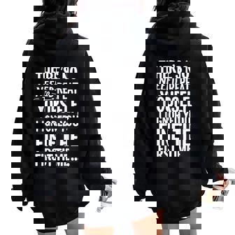 Sarcastic No Need To Repeat Yourself T Sarcasm Women Oversized Hoodie Back Print - Thegiftio