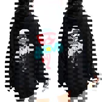 Gigi Dandy’S World Women Oversized Hoodie Back Print - Thegiftio