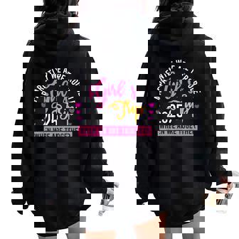 Girl’S Trip 2025 Summer Beach Weekend Vacation Women Women Oversized Hoodie Back Print - Thegiftio