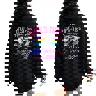 Girls Trip Cabo San Lucas Mexico 2025 Weekend Vacation Group Women Oversized Hoodie Back Print - Seseable