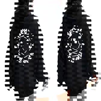 Groovy Someone's Feral Mom Mother Mommy Cute Mama Women Oversized Hoodie Back Print - Thegiftio UK