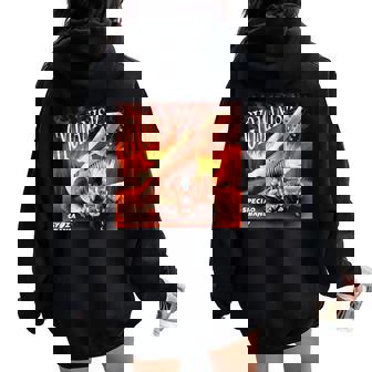 Gyomanism レディース オーバーサイズ パーカー バックプリント - Kawaiitshirt