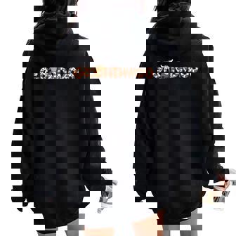 Highland Cow Grandma Mother's Day Grandmoo Mimi Cow Farm Women Oversized Hoodie Back Print | Seseable CA