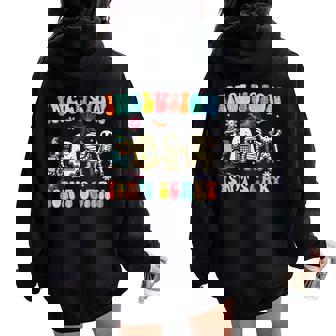 Inclusion Isn't Scary Halloween Sped Teacher Men Women Oversized Hoodie Back Print | Mazezy