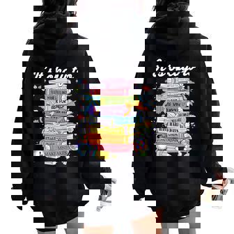 It's Okay To Feel Your Feeling Mental Health Awareness Women Women Oversized Hoodie Back Print | Mazezy