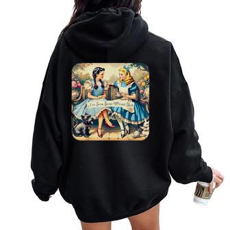 I’Ve Seen Some Weird Shit Sarcastic Quote Women Oversized Hoodie Back Print - Thegiftio UK