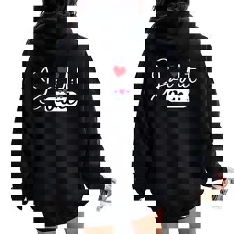 J'ai Dit Oui Evjf Future Mariée -Cadeau Evjf Sweat à capuche oversize pour femme avec imprimé dans le dos - Cadeauxyz