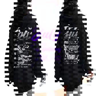 July Is My Birthday The Whole Month Girl Queen Party Women Oversized Hoodie Back Print | Mazezy